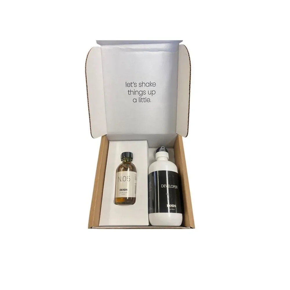NOUS Haircare x REVOLVE Clear Hair Gloss Kit N.05 “Let’s Be Clear” New Open Box